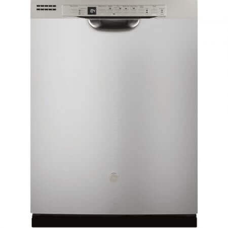 Front control panel dishwasher