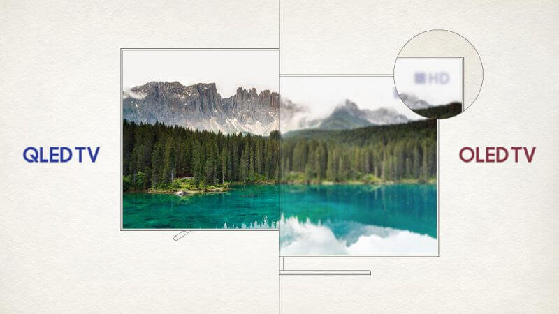 Difference Between OLED And QLED