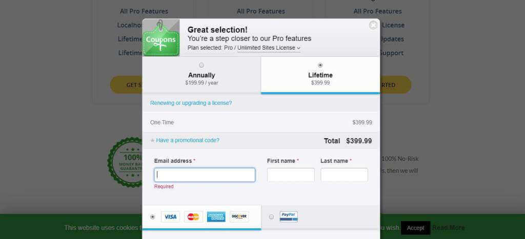 WP Coupons And Deals Review: Best WordPress Coupons Plugin 10 WP coupons and deals payment page