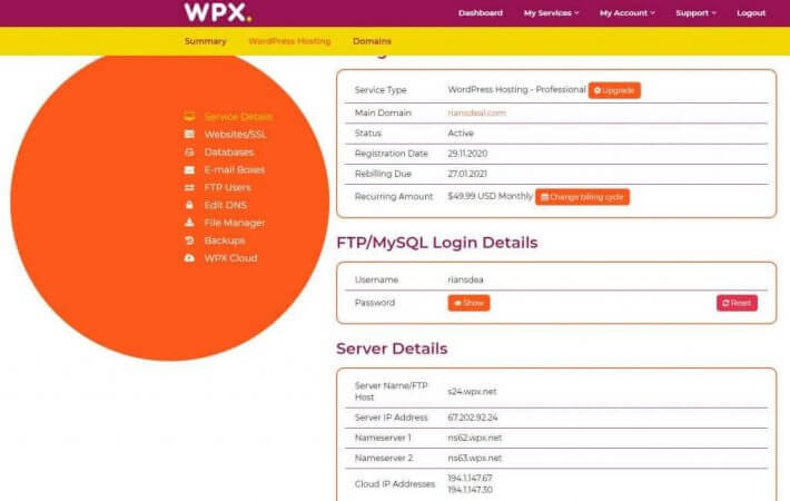 WPX Hosting Review : Fastest Managed Hosting? 20 WPX Hosting_Change Nameserver