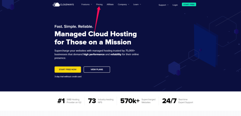 host a blog on cloudways