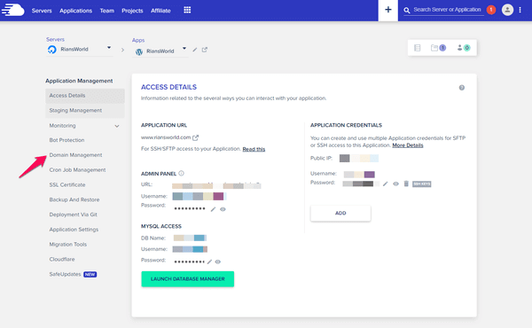 host a blog on cloudways