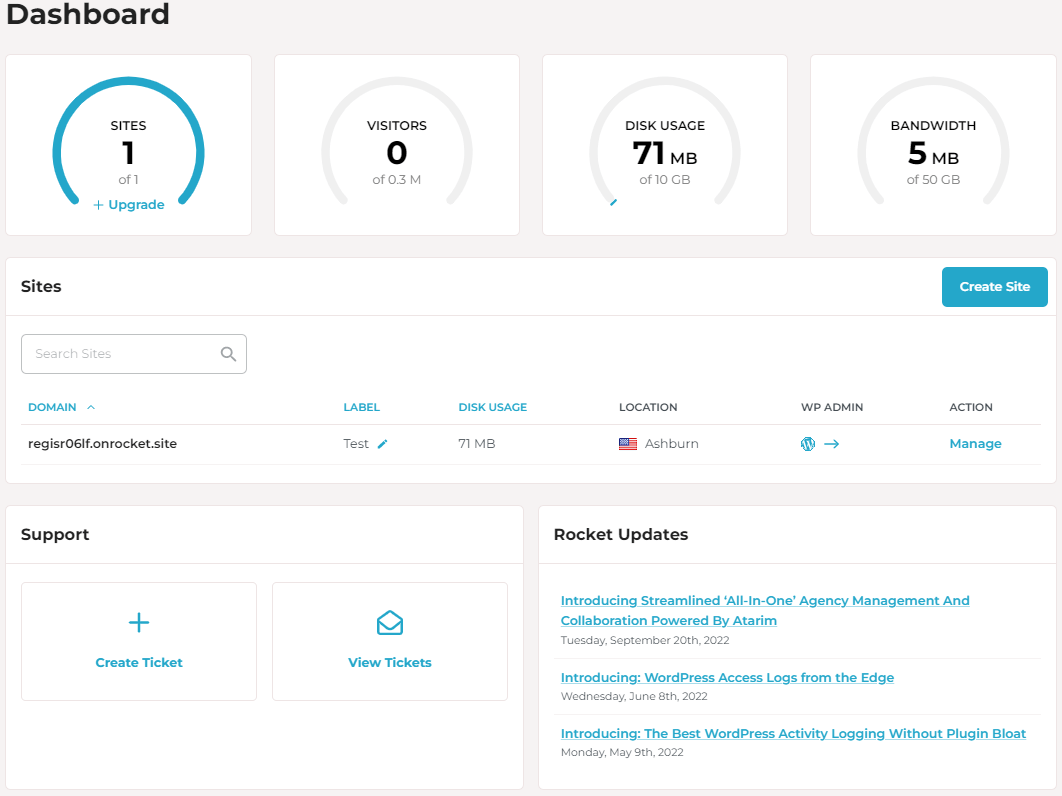 rocket.net hosting review