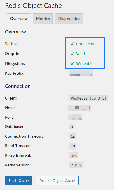 CloudWays Review : The Fastest Managed WordPress Hosting 10 Redis Object cache