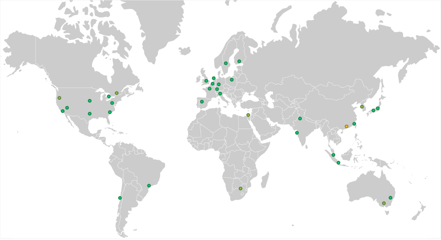 CloudWays Review : The Fastest Managed WordPress Hosting 25 RiansTech TTFB Map On Cloudways