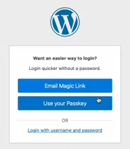 How To Enable WordPress Biometric Login Using iThemes Security Pro 4 ithemes security passkey