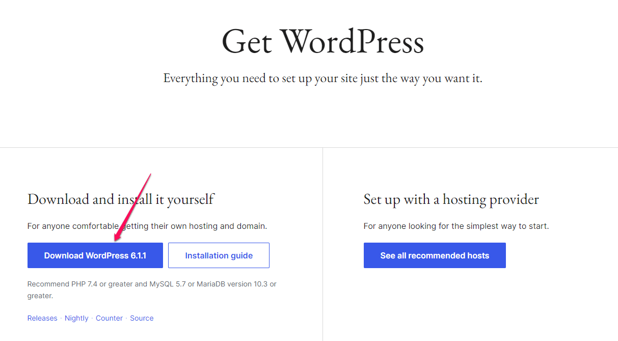 How To Install WordPress