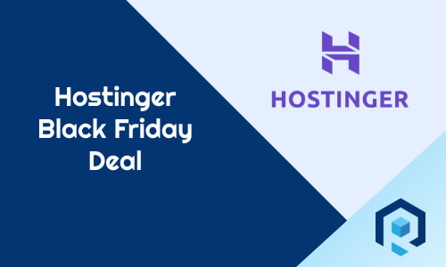 Hostinger Black Friday Deal