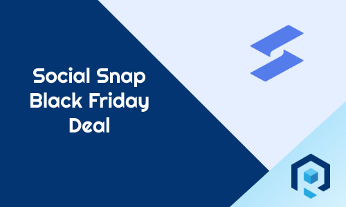 Social Snap Black Friday Deal