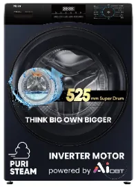 Haier 8 Kg Front Load Washing Machine [IM12IBIEBK]