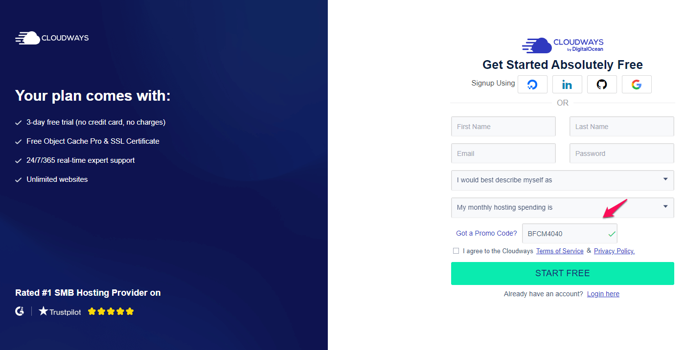 Cloudways Black Friday Deal 1