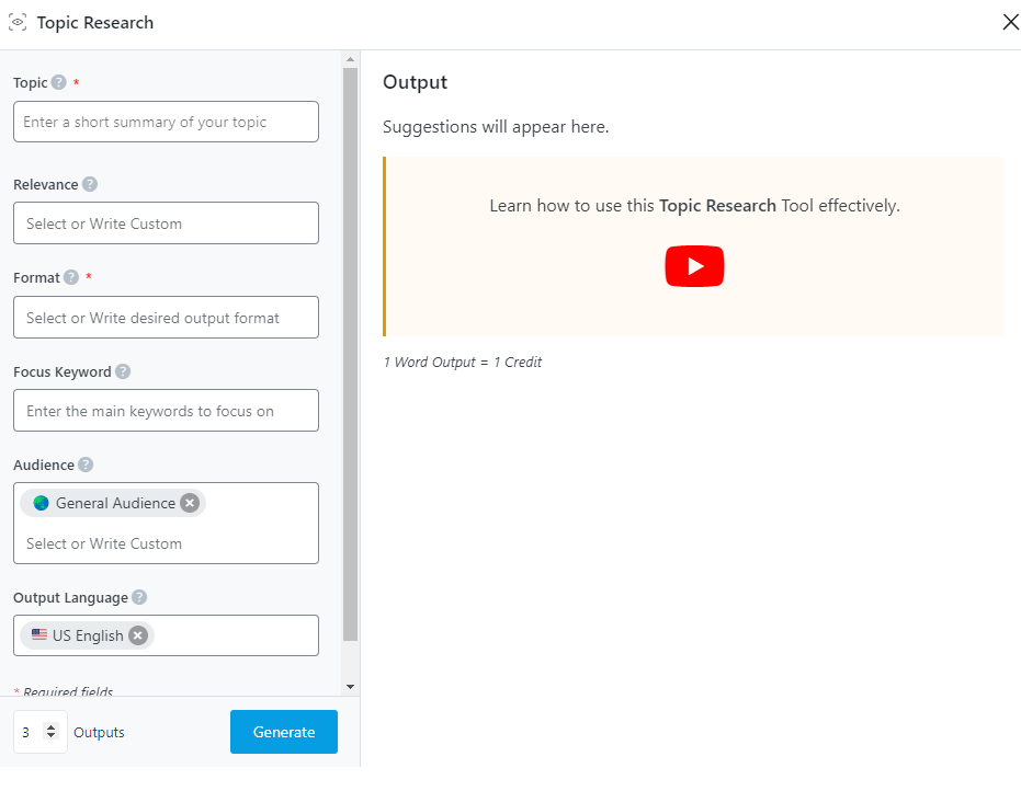 Rank Math Content AI Review : 10 Powerful Reasons To Consider This AI Assistant 15 Rank Math Content AI review_Topic Research