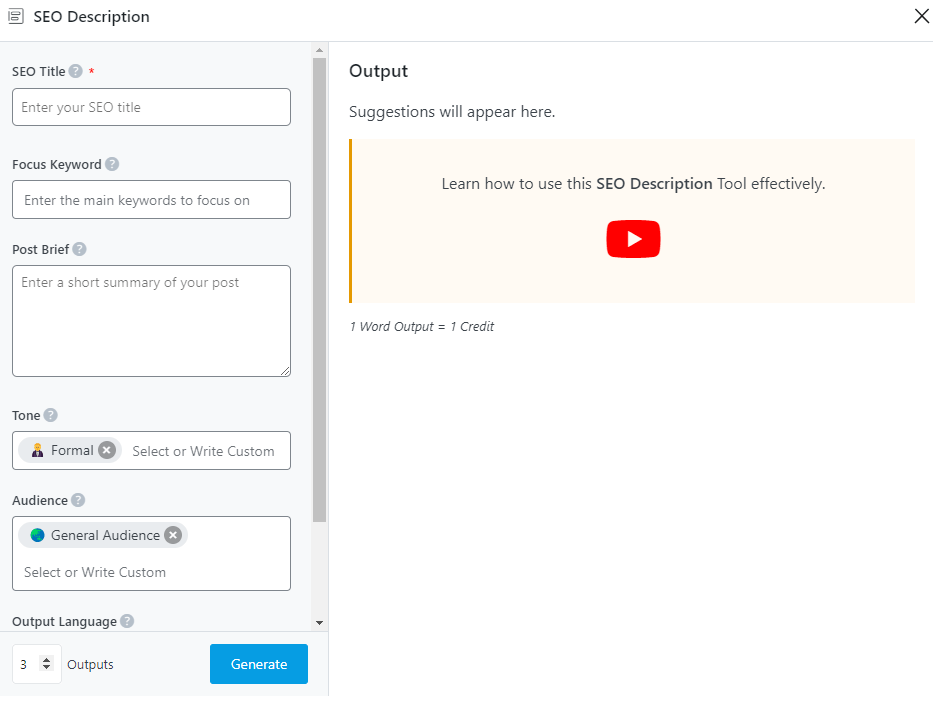 Rank Math Content AI Review : 10 Powerful Reasons To Consider This AI Assistant 17 Rank Math Content AI review_SEO Description
