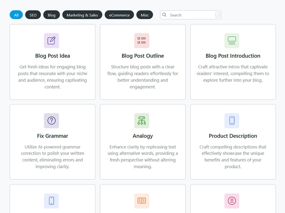 Rank Math Content AI Review : 10 Powerful Reasons To Consider This AI Assistant 7 Rank Math Content AI Review_ 40+ AI Tools