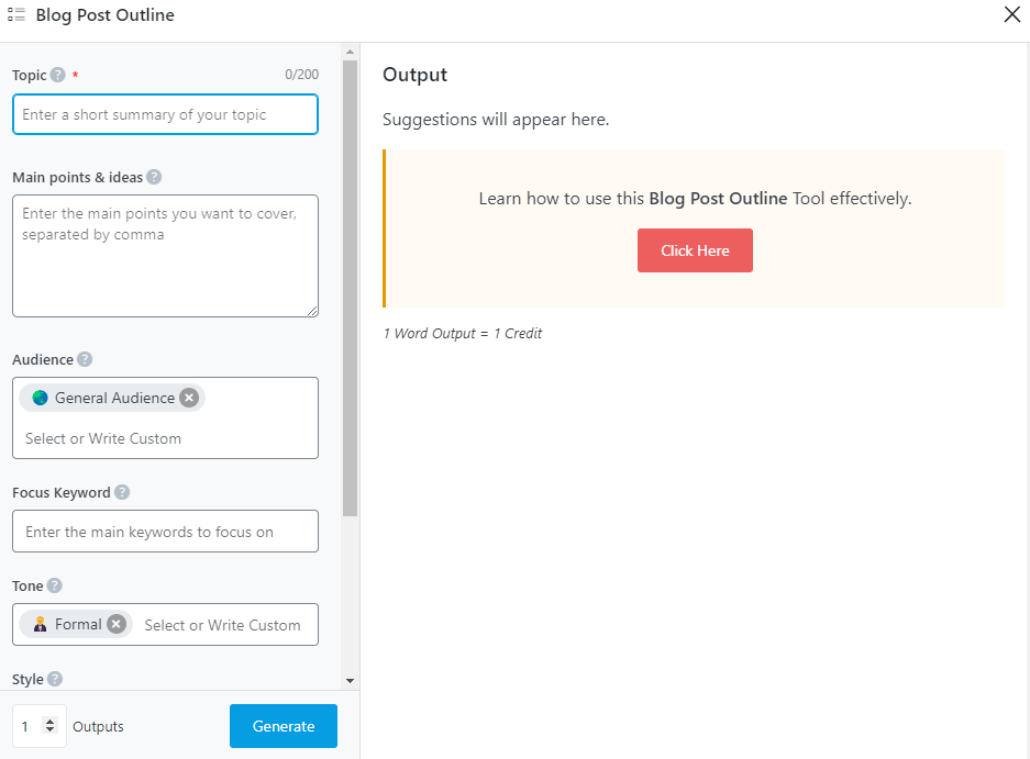 Rank Math Content AI Review : 10 Powerful Reasons To Consider This AI Assistant 20 Rank Math Content AI Review_Blog Post outline