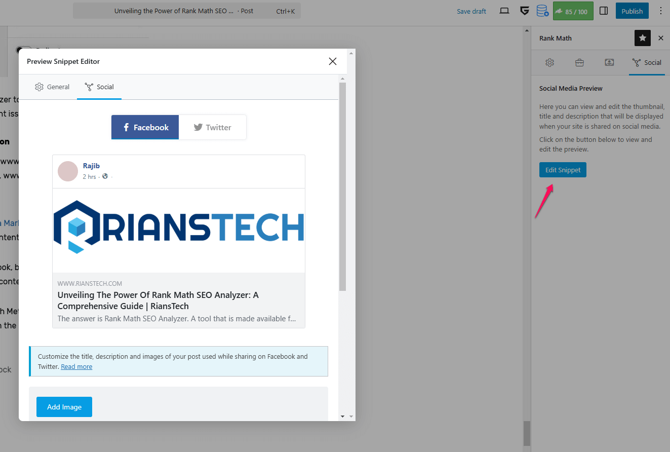 Unveiling the Power of Rank Math SEO Analyzer: A Comprehensive Guide 18 Rank Math SEO Optimizer_ Open Graph Meta