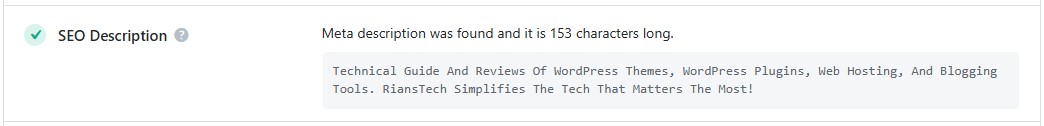 Unveiling the Power of Rank Math SEO Analyzer: A Comprehensive Guide 5 Rank Math SEO Analyzer_ SEO Description