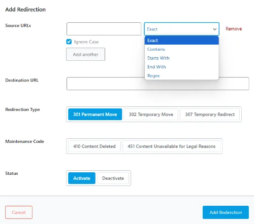 How To Improve SEO Using Rank Math Redirection Manager? 4 Rank Math redirection manager
