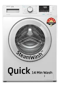 Voltas Beko 7 Kgs 5 Star Inverter Front Load Washing Machine